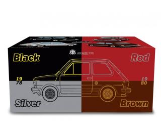 Fiat 126 Personal 4 RED 1980 Rosso amaranto Laudoracing 1:18 Resinemodell (Türen, Motorhaube... nicht zu öffnen!)